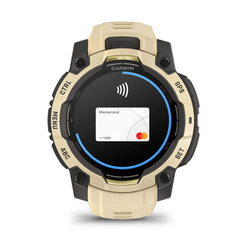 Instinct® 3 – 45 мм, AMOLED Citrine з Citrine бежевим ремінцем 010-02936-02