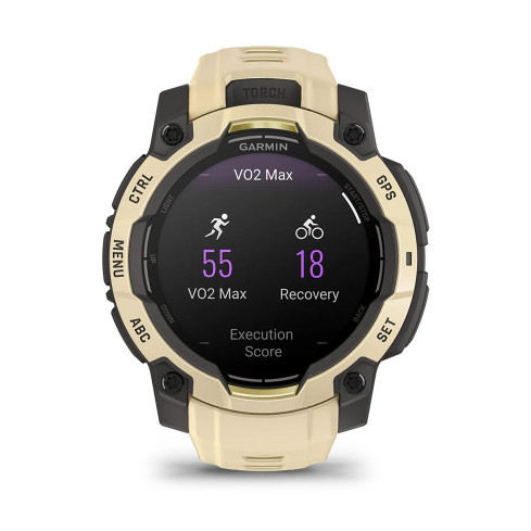 Instinct® 3 – 45 мм, AMOLED Citrine з Citrine бежевим ремінцем 010-02936-02