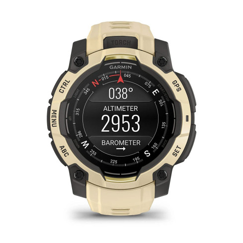Instinct® 3 – 45 мм, AMOLED Citrine з Citrine бежевим ремінцем 010-02936-02