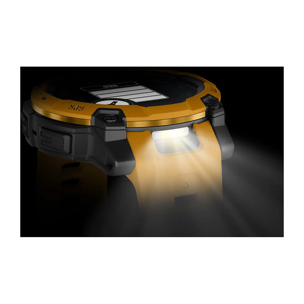 Instinct® 3 – 45 мм, Solar Sunburst з Sunburst/Grey помаранчевим/сірим ремінцем 010-02934-02