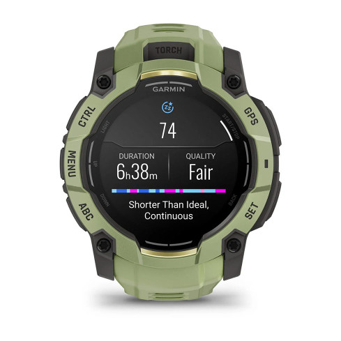 Instinct® 3 – 50 мм, AMOLED Fern Green з Fern Green зеленим ремінцем 010-03020-02