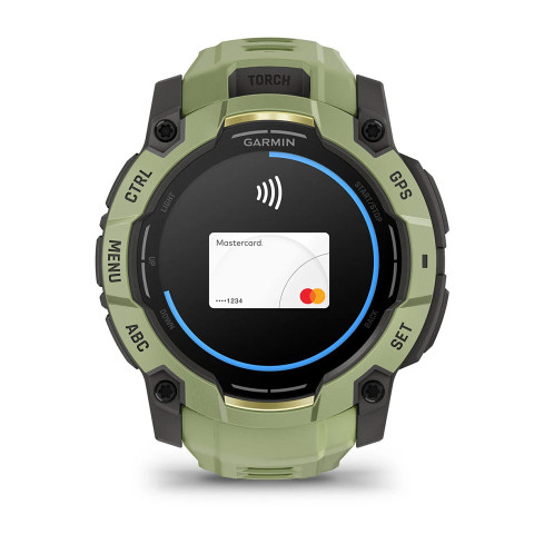 Instinct® 3 – 50 мм, AMOLED Fern Green з Fern Green зеленим ремінцем 010-03020-02
