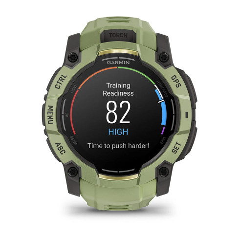 Instinct® 3 – 50 мм, AMOLED Fern Green з Fern Green зеленим ремінцем 010-03020-02