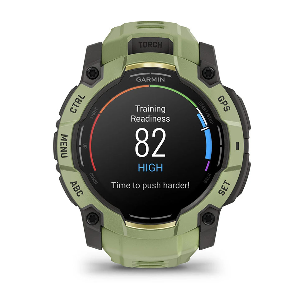 Instinct® 3 – 50 мм, AMOLED Fern Green з Fern Green зеленим ремінцем 010-03020-02