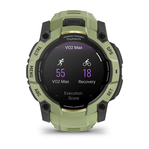 Instinct® 3 – 50 мм, AMOLED Fern Green з Fern Green зеленим ремінцем 010-03020-02