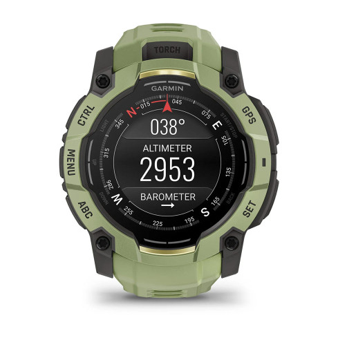 Instinct® 3 – 50 мм, AMOLED Fern Green з Fern Green зеленим ремінцем 010-03020-02