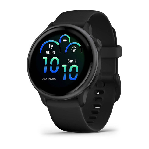 vívoactive® 6 Slate з Black чорним силіконовим ремінцем 010-02985-00
