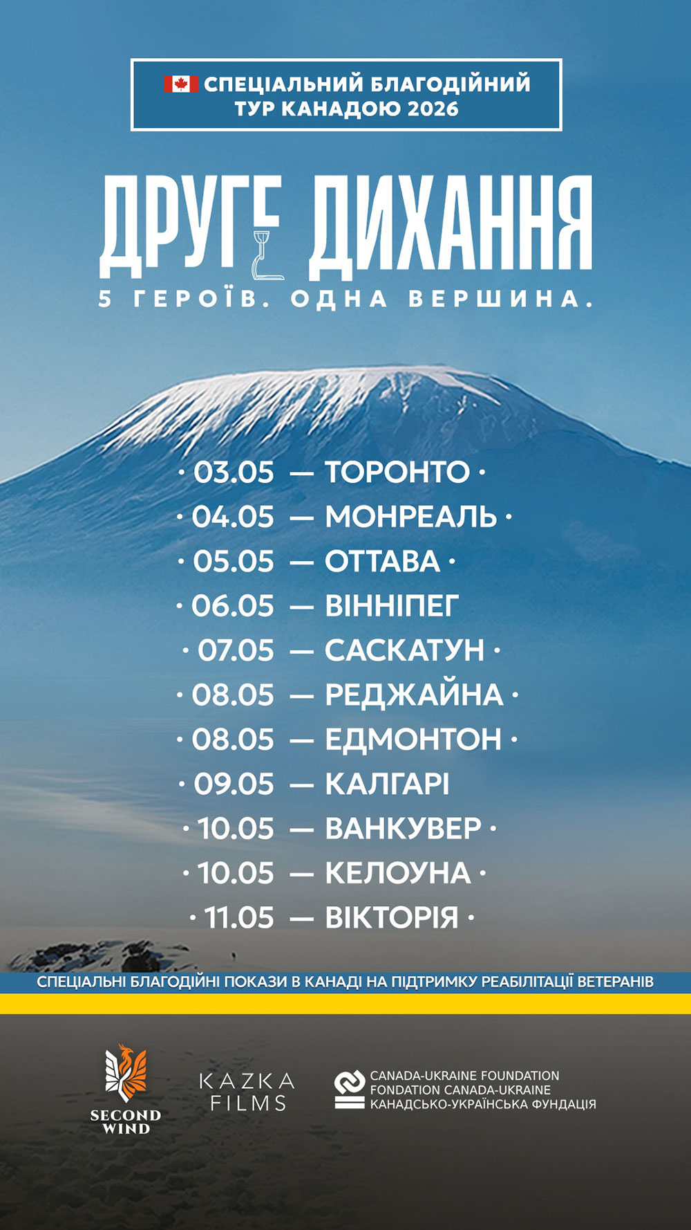 Благодіний тур Друге дихання