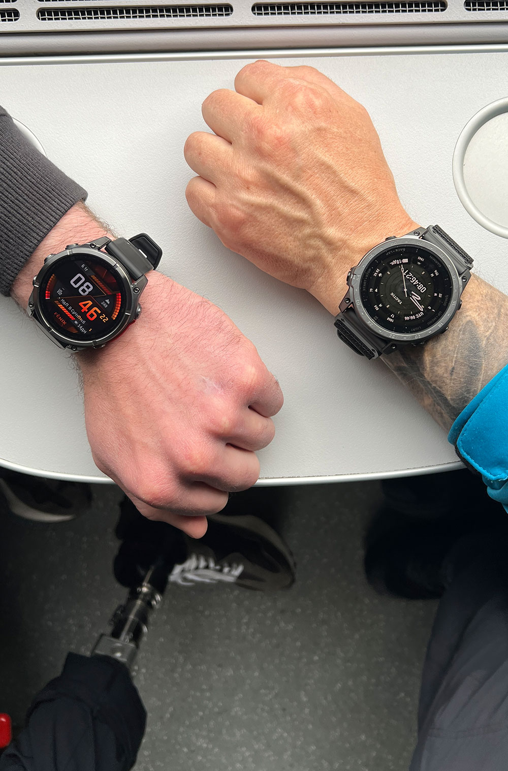 Garmin tactix 7 AMOLED та fēnix 8