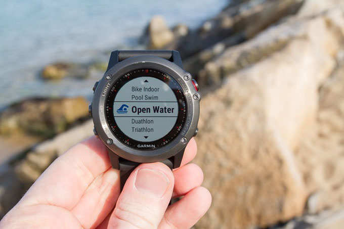 Мультиспортивные часы Garmin fenix 3. Плавание в открытой воде