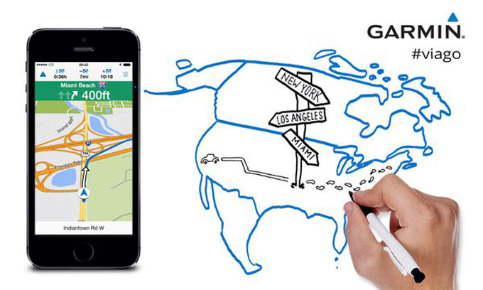 Garmin viago планирование маршрутов