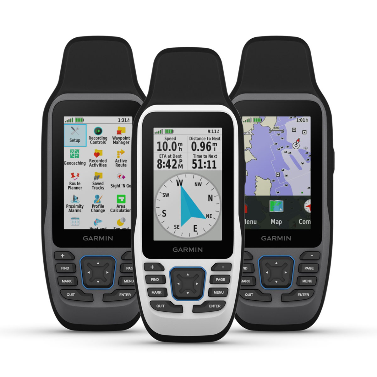 Garmin сповістила про випуск серії портативних GPS-навігаторів GPSMAP® 79, покликаних забезпечити рибалок та мореплавців важливими, легкими у використанні навігаційними інструментами
