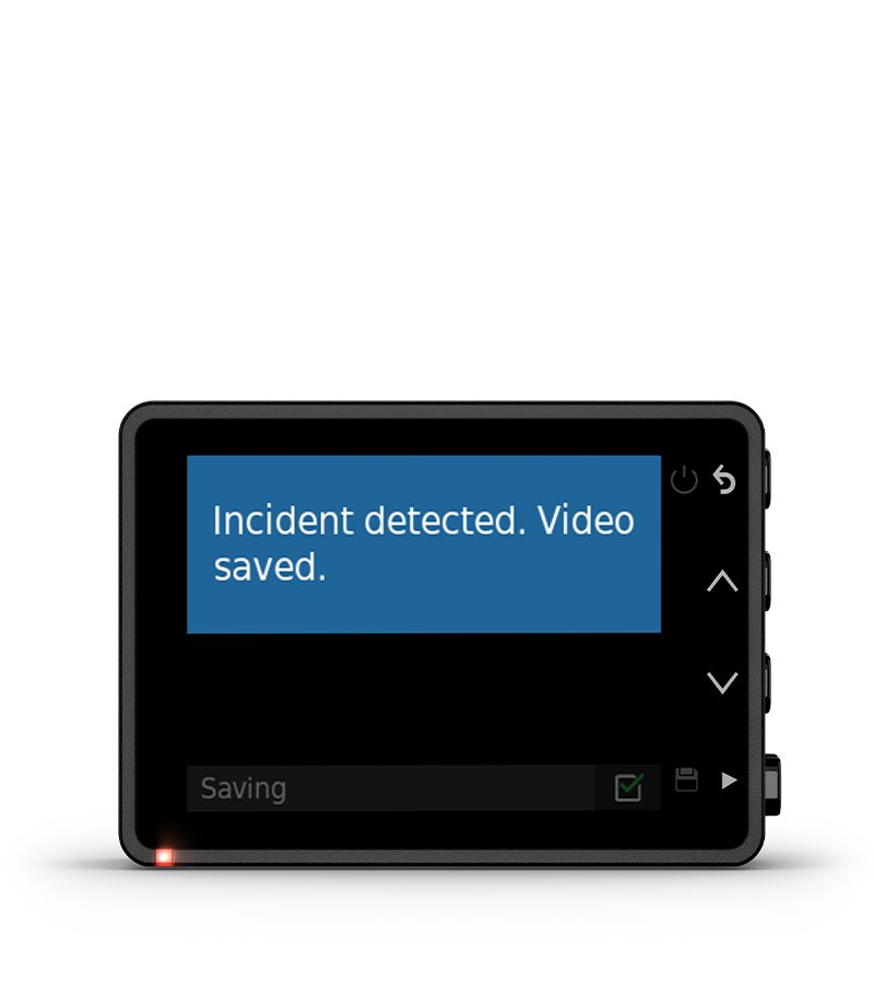 При виникненні інциденту відеорестратор Dash Cam автоматично зберігає відео