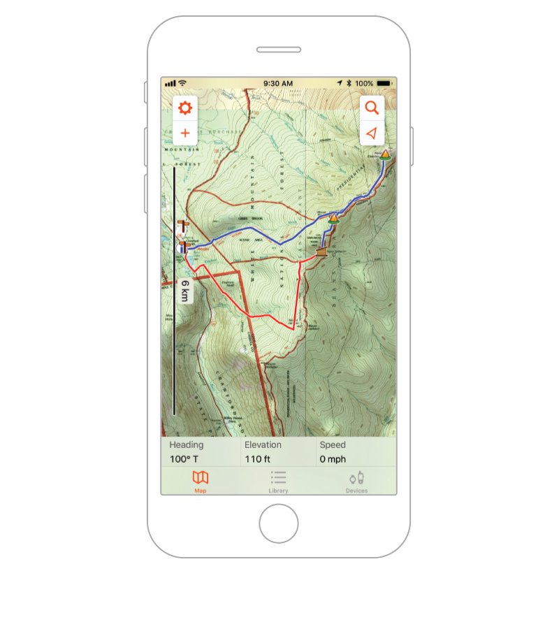 Плануйте, переглядайте та синхронізуйте шляхові точки, маршрути й треки за допомогою мобільного застосунку та веб-сайту Garmin Explore