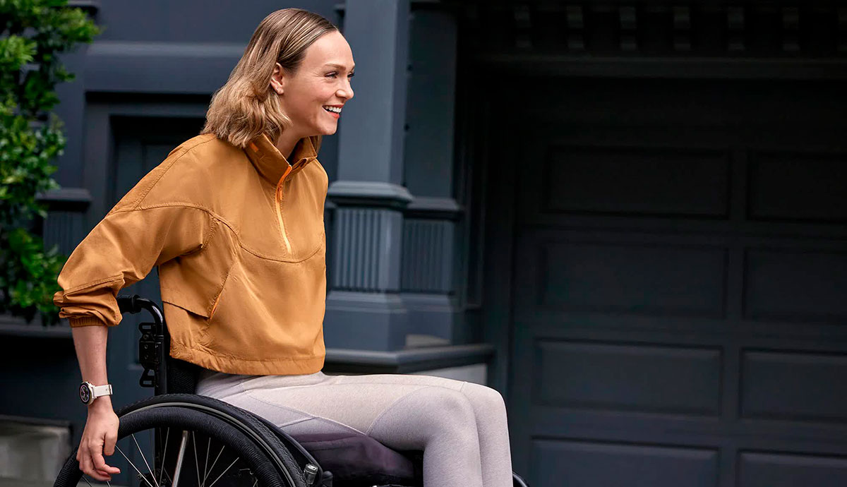 Venu 3 може відстежувати поштовхи і пропонує вбудовані тренування, розроблені для людей в інвалідних візках