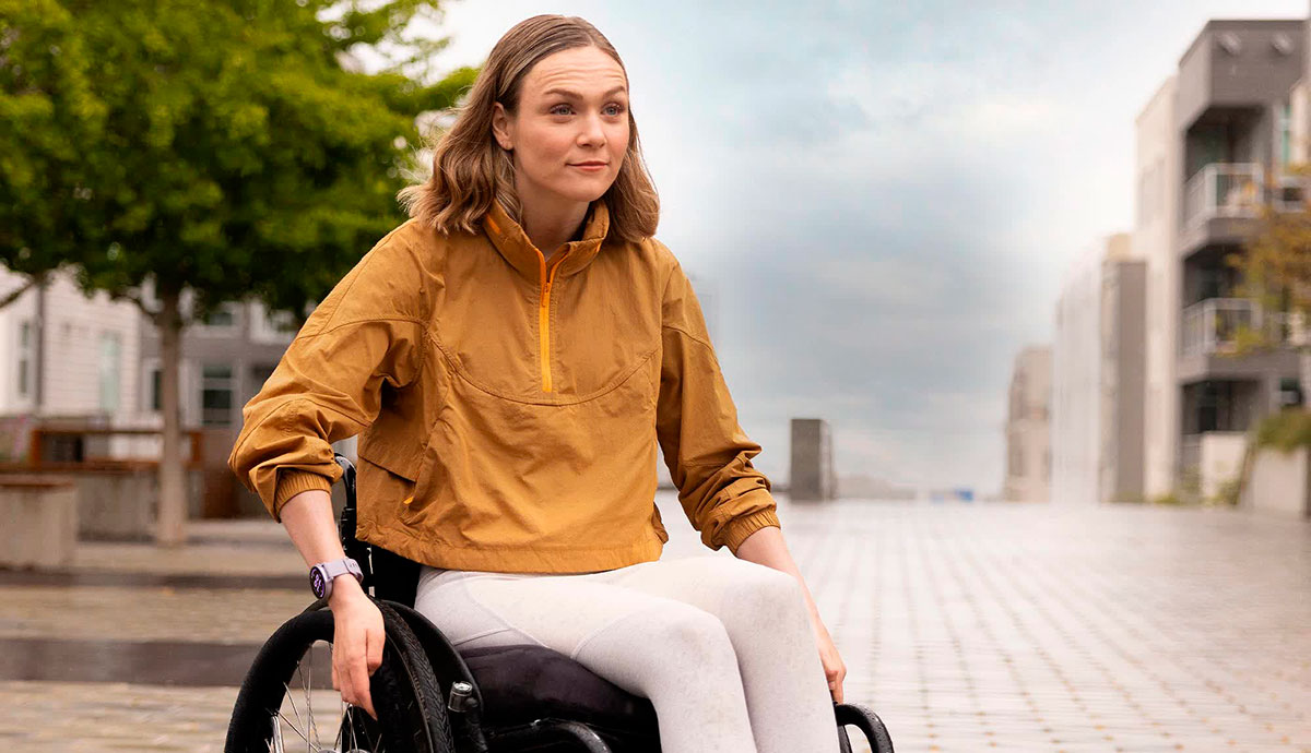 vívoactive 5 пропонує вбудовані тренування, розроблені для людей в інвалідних візках