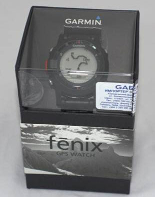 упаковка Garmin fenix