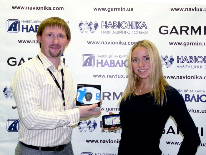 компания  Garmin стала спонсором самой титулованной триатлонистки Украины Юлии Елистратовой