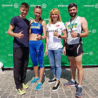 Garmin Team Ukraine на п'ятому ювілейному Epikur Kharkiv International Marathon 2018