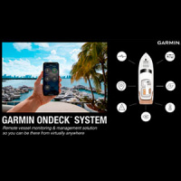 Нова система дистанційного керування Garmin OnDeck забезпечить власникам човнів душевний спокій на суші та у морі